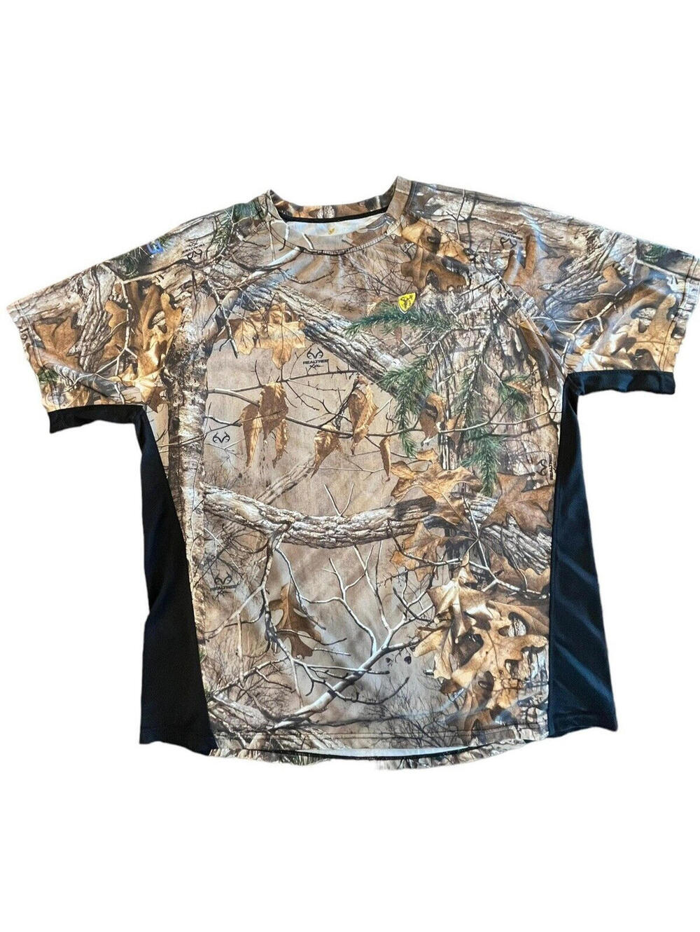 Real Tree Scent Blocker Shirt Mens Sz X Large Brown Camo Xtra S3 Lightweight
